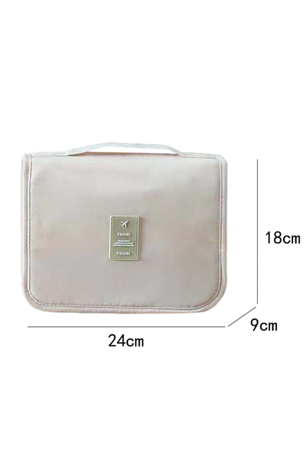 Apricot Multi-functional Make Up Organizer Travel Toiletry Bag